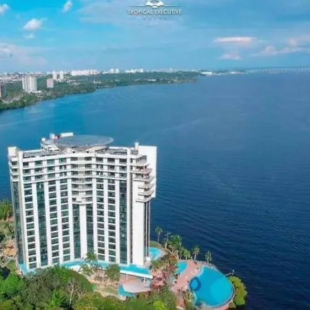 Flat Hotel Tropical Executive Praia Ponta Negra Manaus Exterior photo