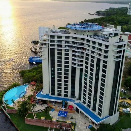 Flat Hotel Tropical Executive Praia Ponta Negra Manaus Exterior photo